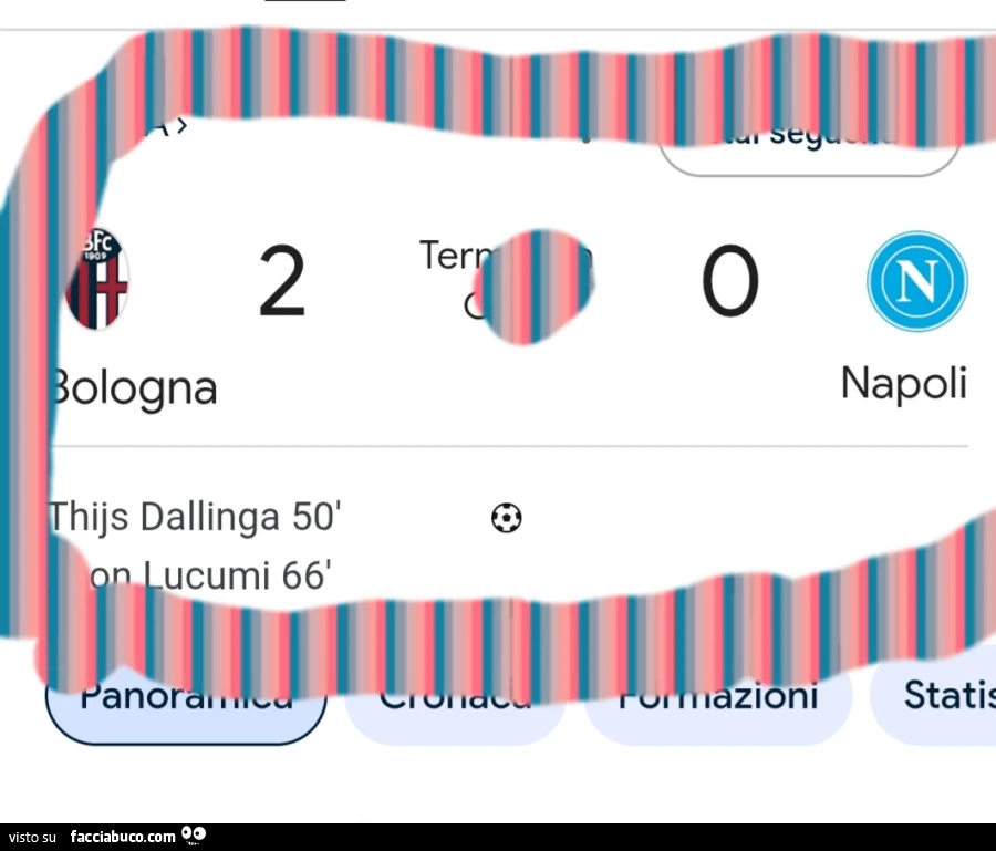 Bologna 2 Napoli 0