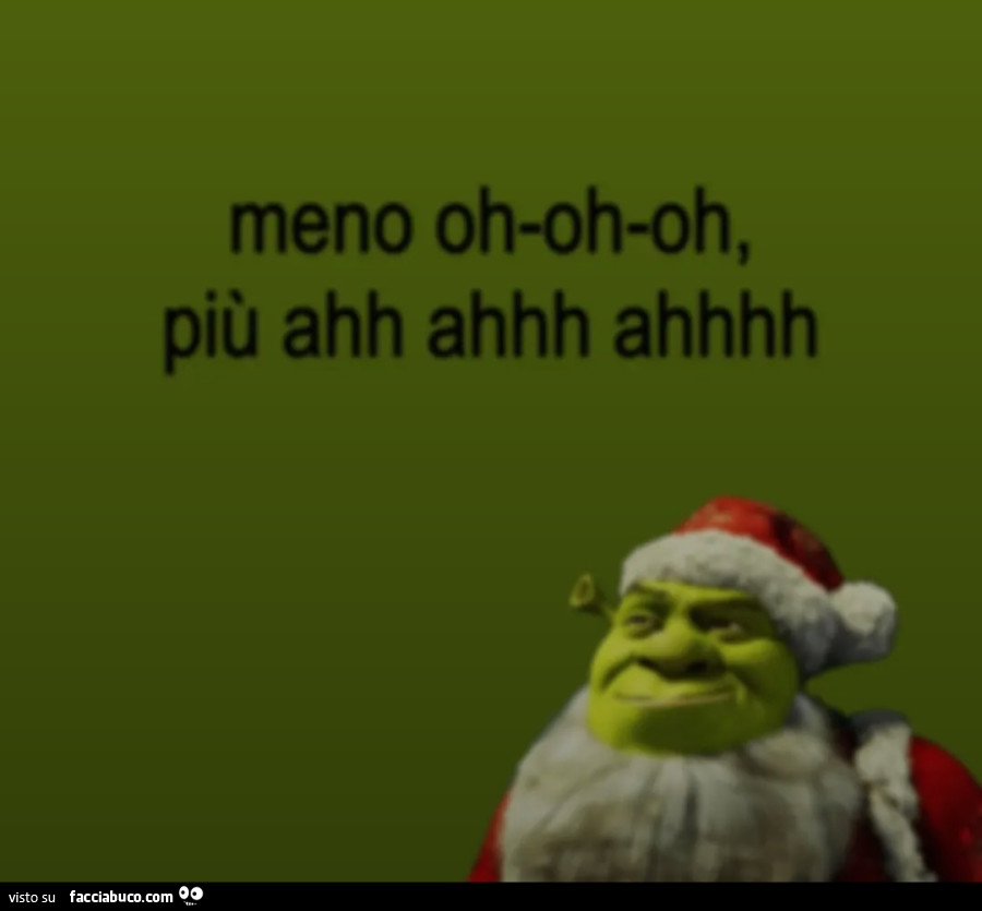 Meno oh oh oh più ah ahhh ahhhh