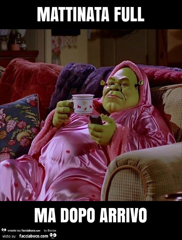 Mattinata full ma dopo arrivo