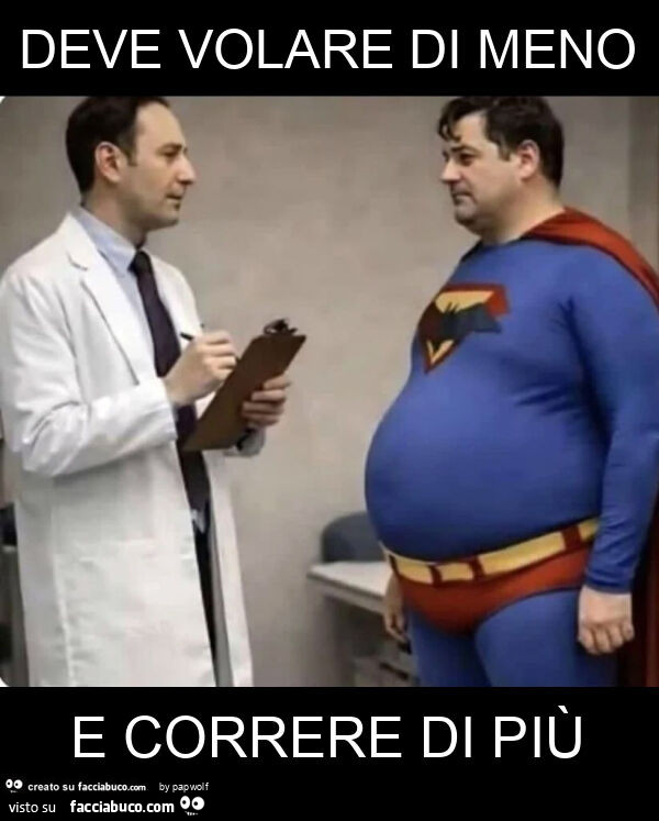 Deve volare di meno e correre di più