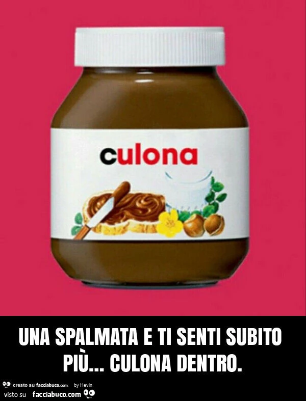Una spalmata e ti senti subito piรน… culona dentro
