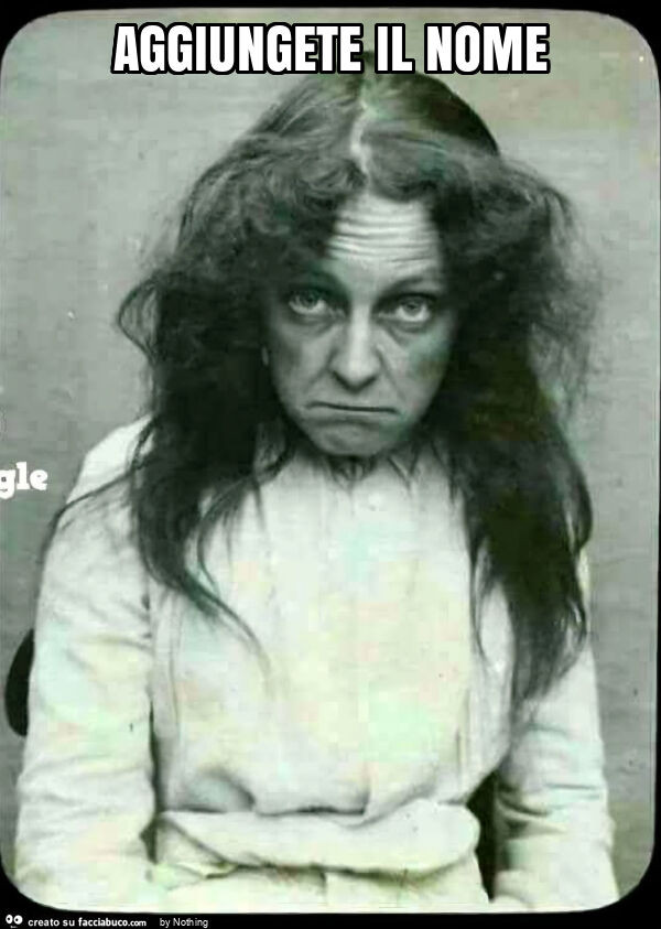 Aggiungete il nome