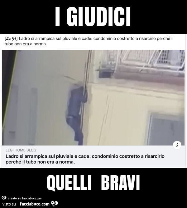 I giudici quelli bravi