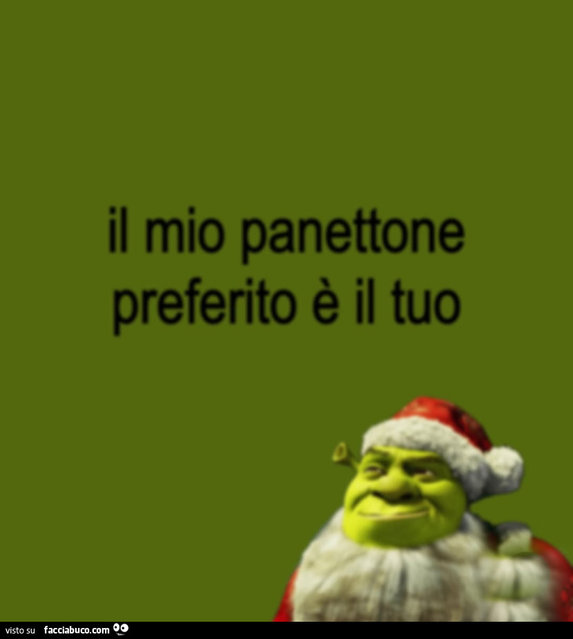 Il mio panettone preferito è il tuo