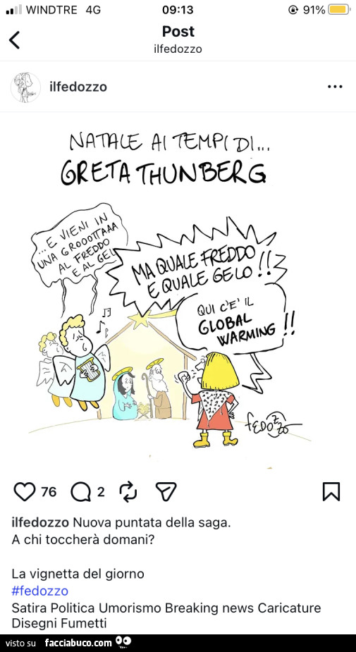 Natale ai tempi di Greta Thunberg