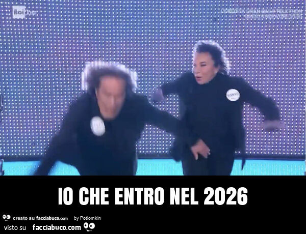 Io che entro nel 2026