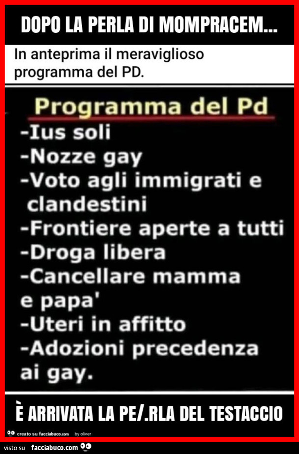 Dopo la perla di mompracem… è arrivata la pe/. Rla del testaccio