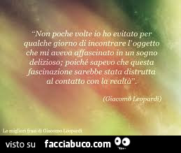 Giacomo leopardi
