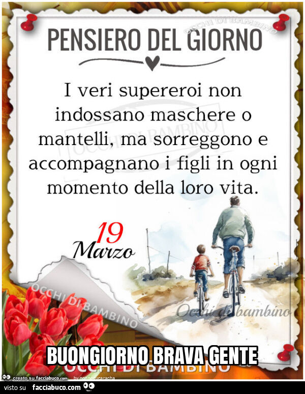 Buongiorno brava gente