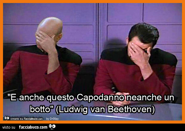 "e anche questo capodanno neanche un botto" (ludwig van beethoven)