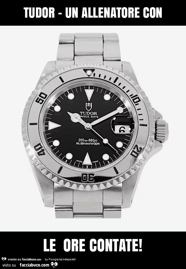 Tudor - un allenatore con le ore contate