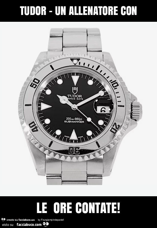 Tudor - un allenatore con le ore contate