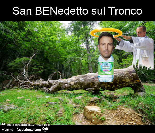 San benedetto sul tronco