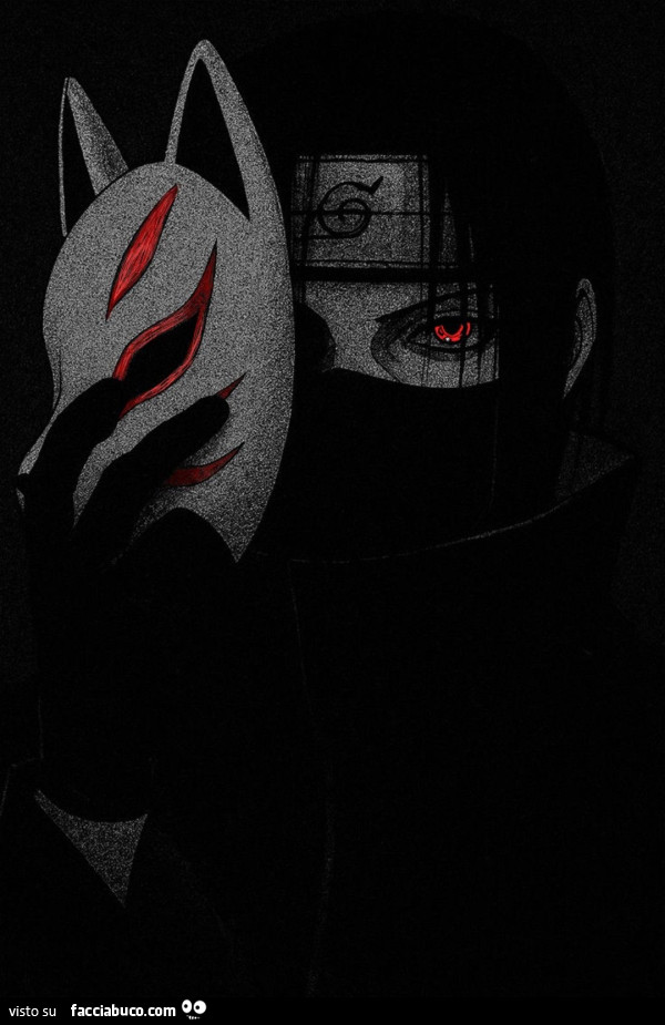 Itachi Uchiha con la maschera