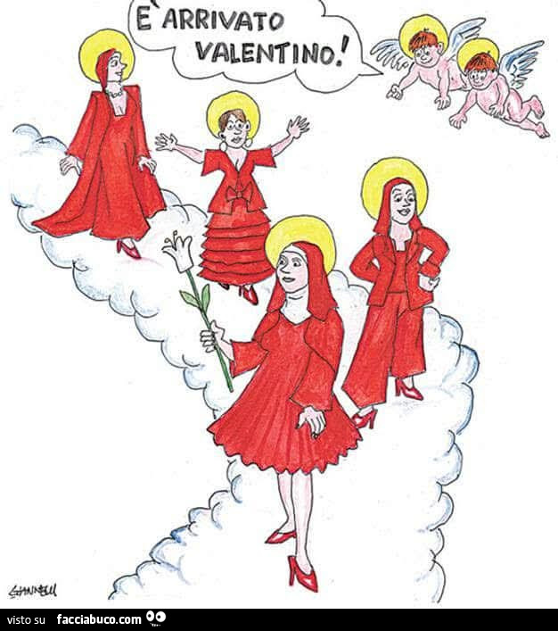 E arrivato valentino