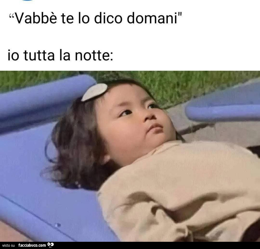 Te lo dico