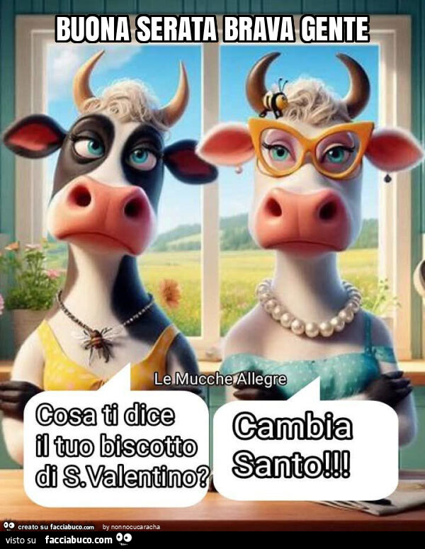 Buona serata brava gente