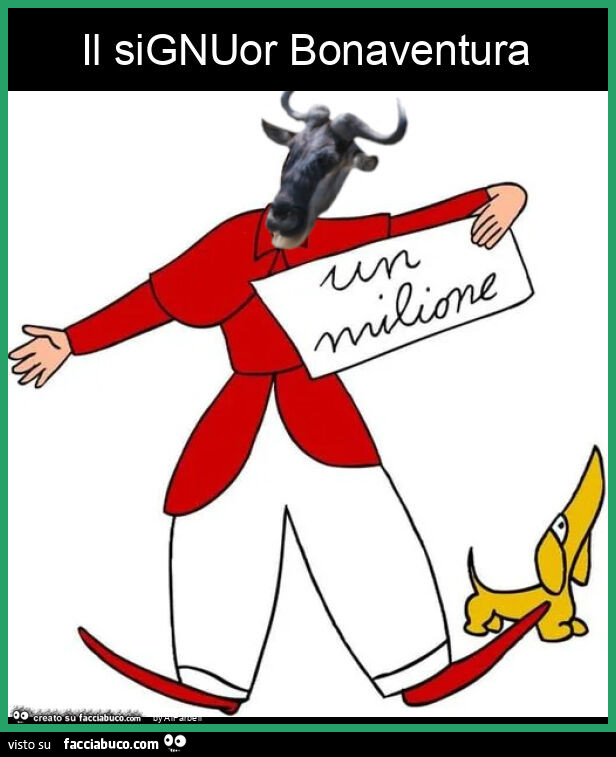 Il signuor bonaventura