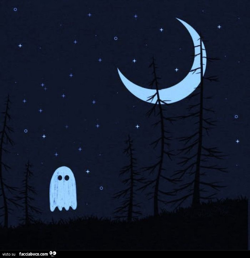 Fantasma e luna