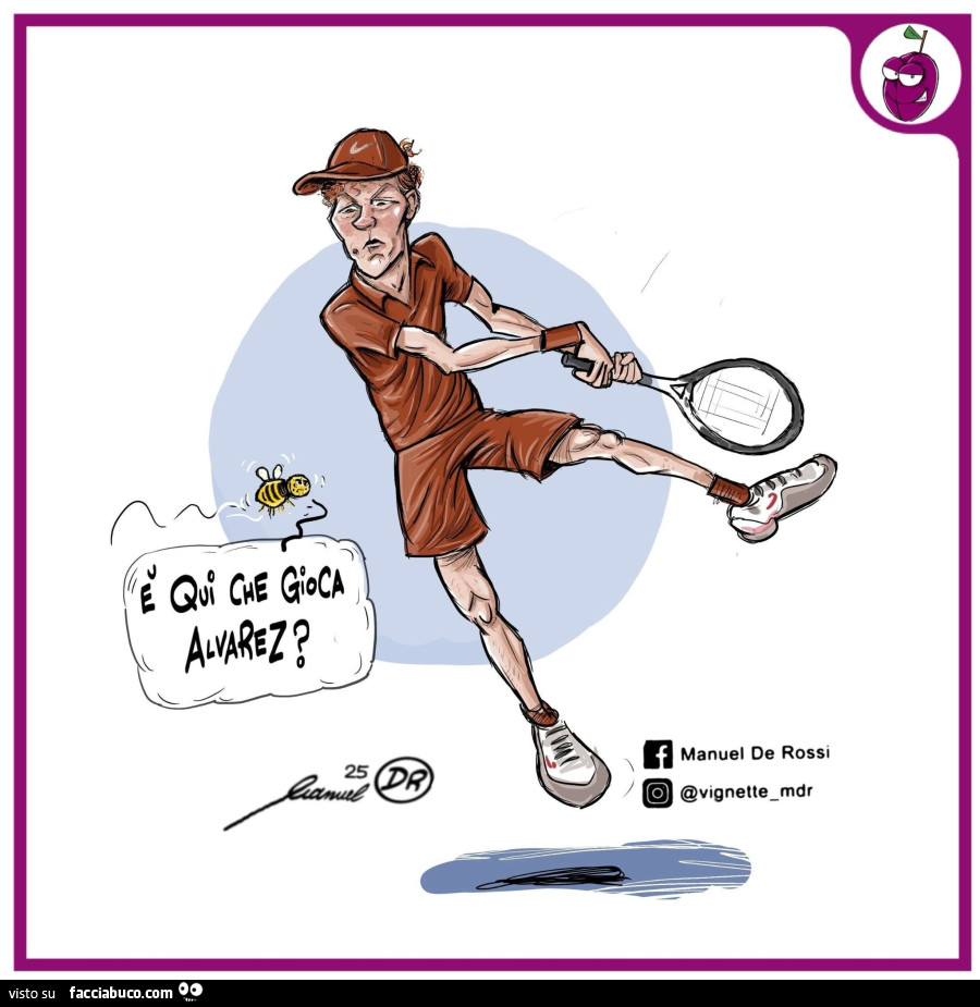 Sinner: è qui che gioca Alvarez?