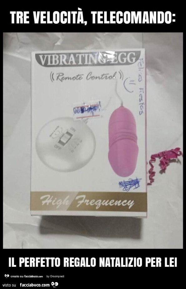 Tre velocità, telecomando: il perfetto regalo natalizio per lei