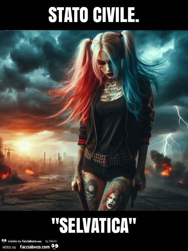 Stato civile. "Selvatica"