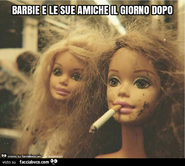 Barbie e le sue amiche il giorno dopo