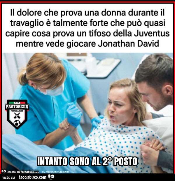 Intanto sono al 2° posto