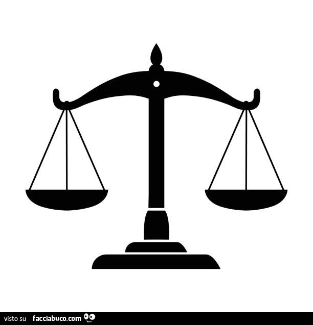 Bilancia della giustizia