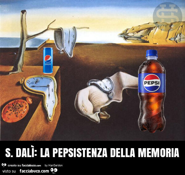S. Dalรฌ: la pepsistenza della memoria