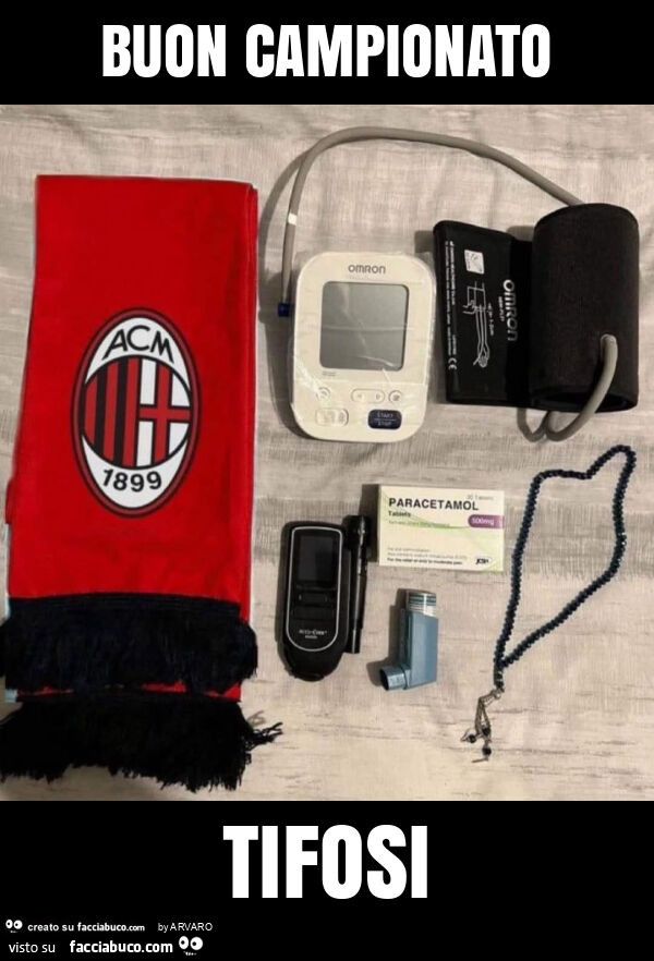 Buon campionato tifosi