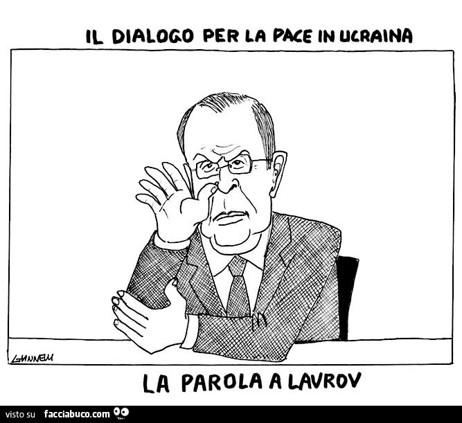 Il dialogo per la pace in ucraina. La parola a lavrov