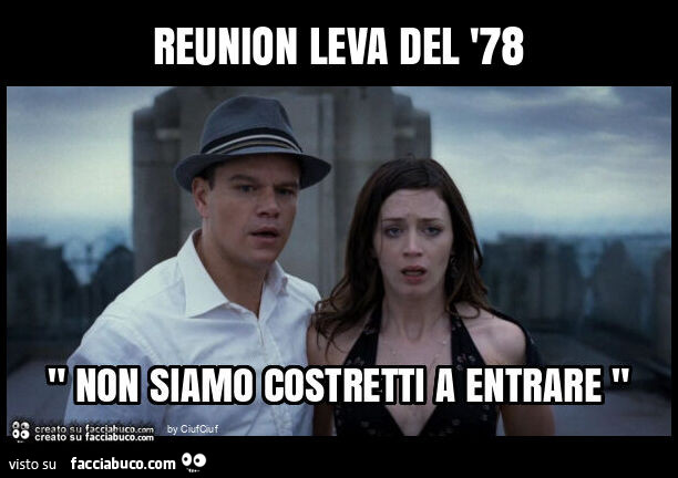 Reunion leva del '78