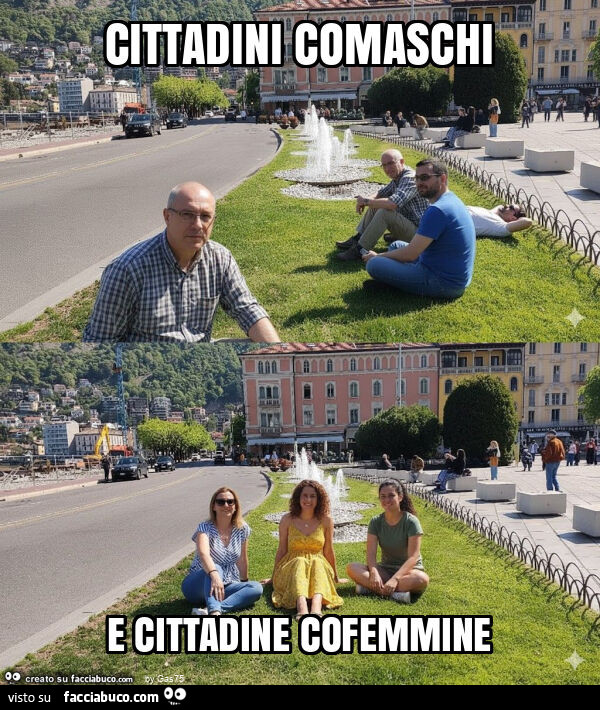 Cittadini comaschi e cittadine cofemmine