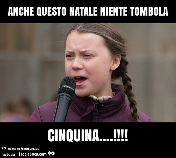 Anche questo natale niente tombola cinquina