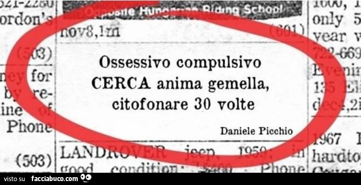 Ossessivo