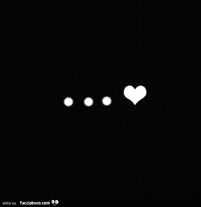Puntini e cuore