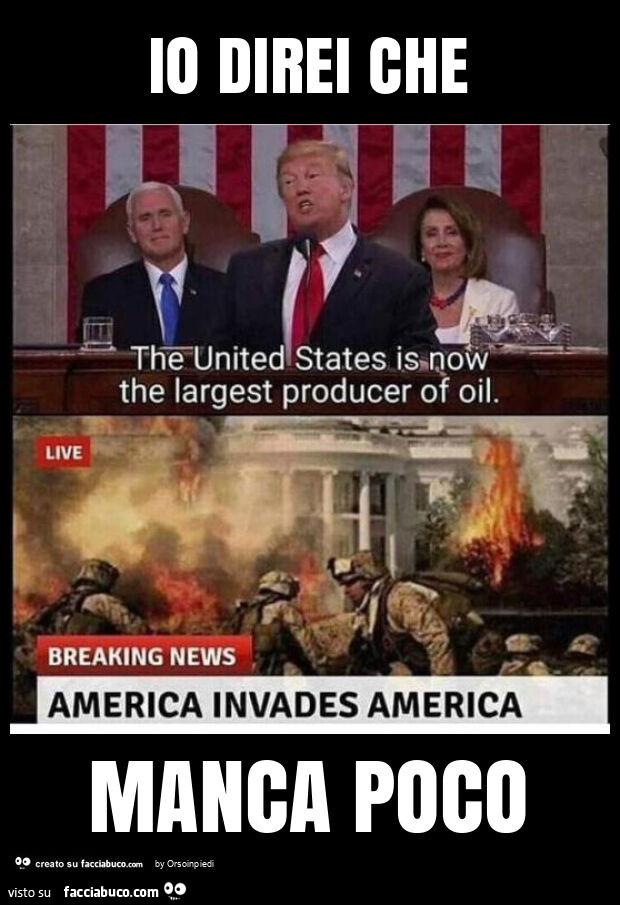 Io direi che manca poco