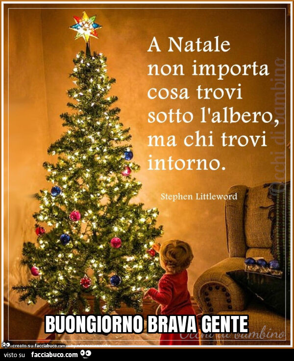 Buongiorno brava gente