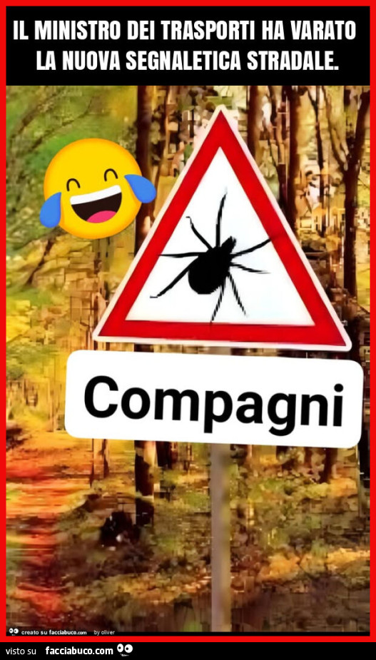 Il ministro dei trasporti ha varato la nuova segnaletica stradale