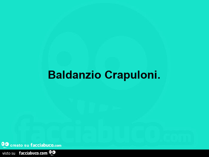 Baldanzio crapuloni