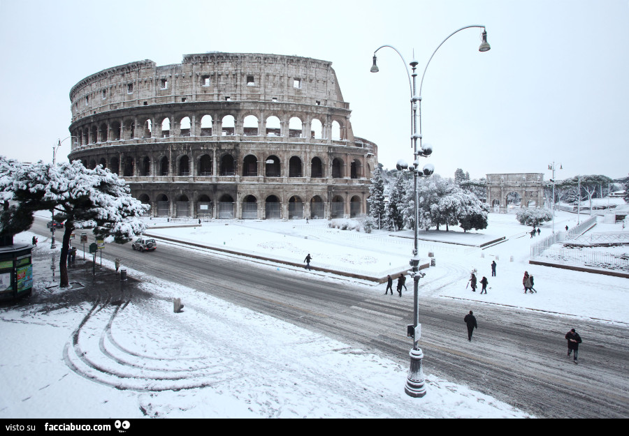 Neve a Roma