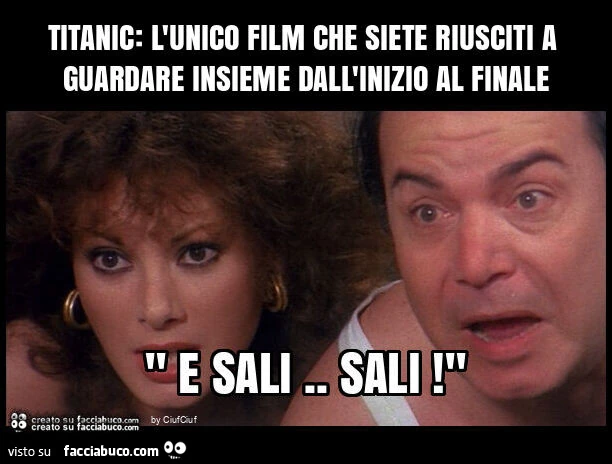 Titanic: l'unico film che siete riusciti a guardare insieme dall'inizio al finale