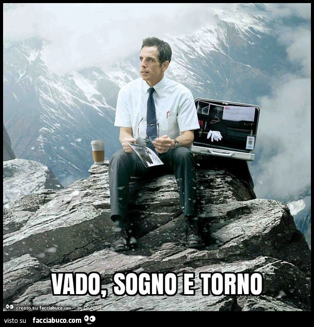 Vado, sogno e torno