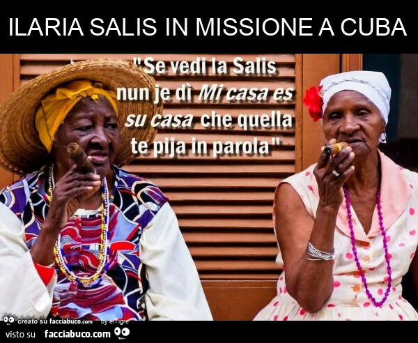 Ilaria salis in missione a cuba