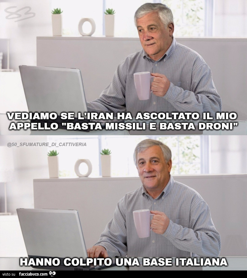 Hanno colpito una base italiana