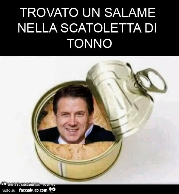 Trovato un salame nella scatoletta di tonno