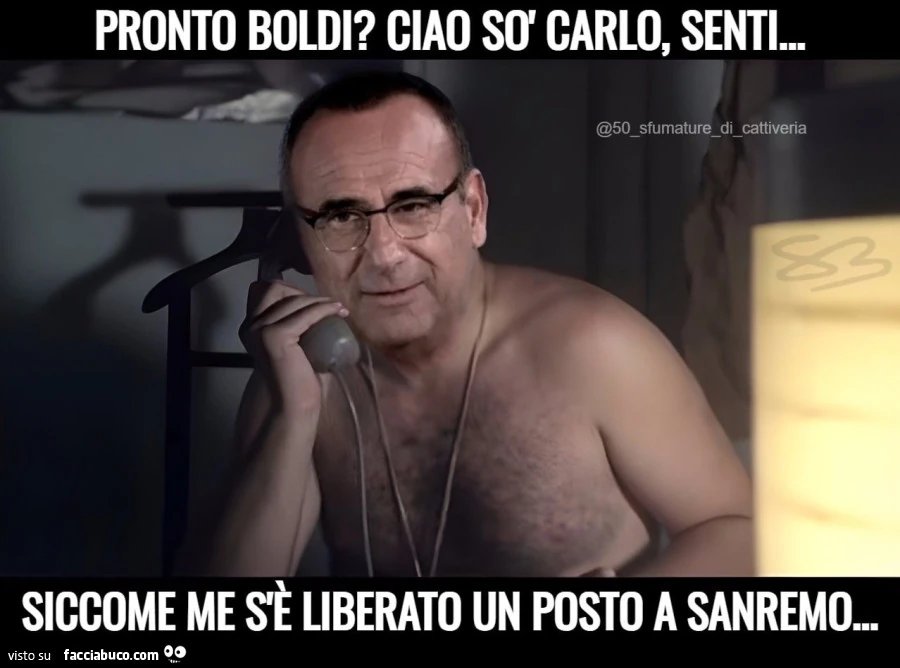 Pronto Boldi?