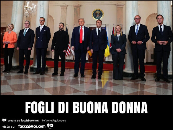 Fogli di buona donna