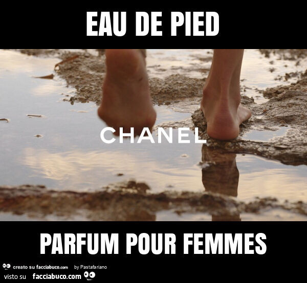Eau de pied parfum pour femmes